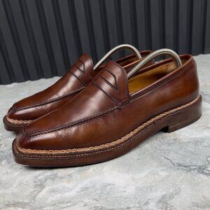 StefanoBi Manifattura Ferrarese Casual Loafers Brown Leather 7 OS or 8 US 41 EUR